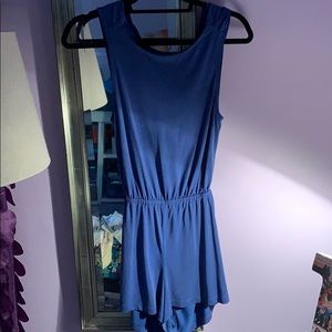 UO blue romper
